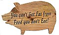 Pig Cutting Board
