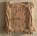 Woodsy Wall Clock