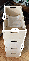 Snap Together Birch Boxes 4-pack