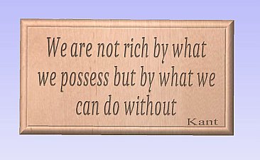 Kants Reason Plaque