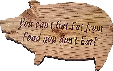 Inlay Piggy Cuttingboard